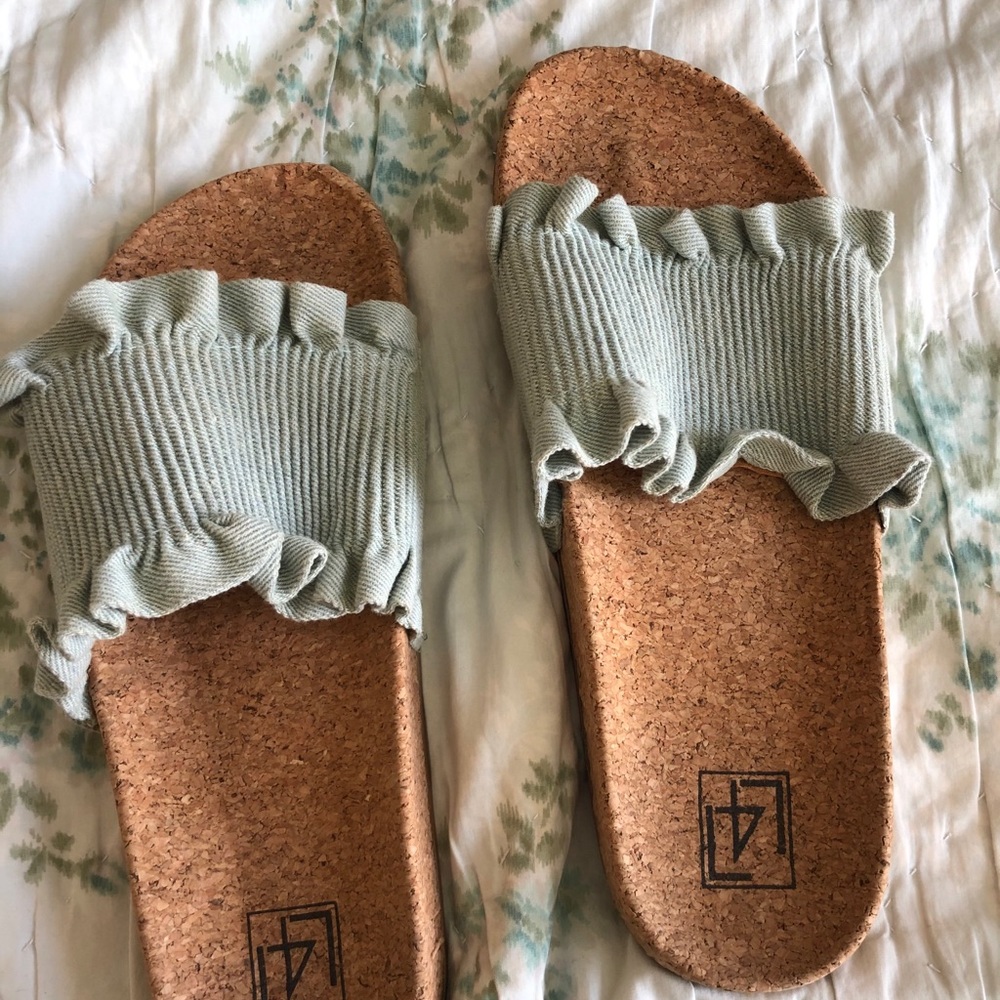 Slide sandals from lulus